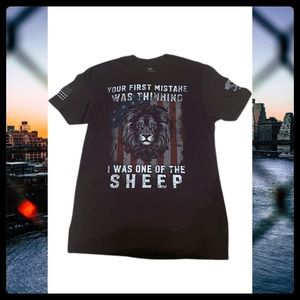 Lions- Not Sheep | Graphic T-Shirt | Medium